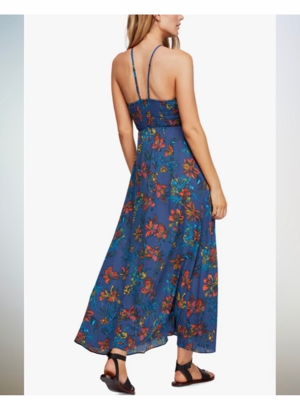 Free People Intimately Women's One Step Ahead maxi floral dress in multi
